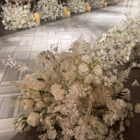 チャペルにある装花