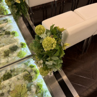 チャペルの装花