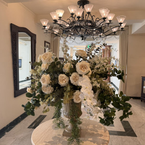 ロビー装花|728650さんのセント・ラファエロチャペル御堂筋の写真(2501799)