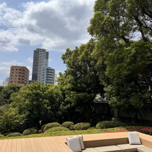 テラスから望める相楽園|728650さんのＴＨＥ ＳＯＲＡＫＵＥＮ （相楽園）の写真(2458585)