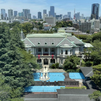 貴賓館外観 (ホテル客室より撮影)