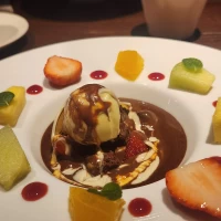 見ていても楽しいデザート