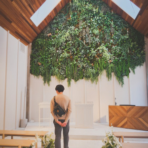 自然光の入る、ナチュラルでおしゃれなチャペル|728694さんのWEEKEND HOUSE  （ウィークエンドハウス）の写真(2418634)