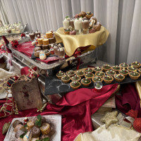 自分たちで内容を考えたデザートビュッフェ