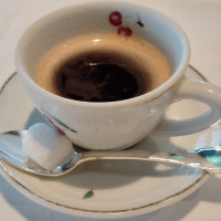 食後のコーヒー