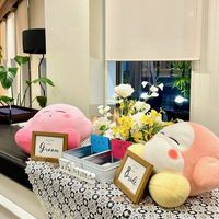 受付も自由に飾り付け可能です！