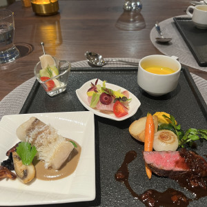 試食の内容|728888さんのMARINE TOWER WEDDING（マリンタワー ウエディング）の写真(2315708)