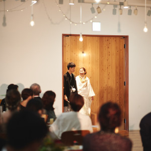 和装で再入場|729022さんのFOLK FOLK Wedding（フォークフォークウエディング）の写真(2516859)