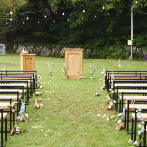 ガーデン挙式|729022さんのFOLK FOLK Wedding（フォークフォークウエディング）の写真(2516875)