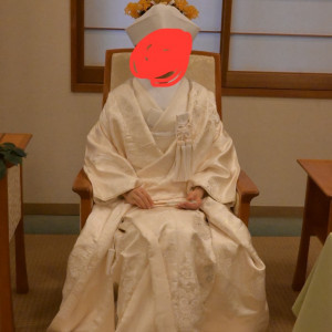 白無垢を着ました|729061さんの熱田神宮会館の写真(2317031)
