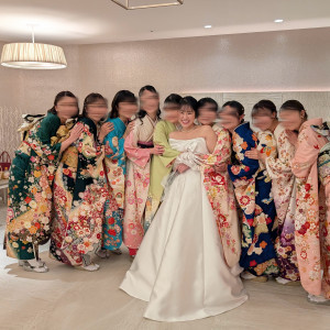 振袖ガールたちとのファーストミート|729062さんのパレスホテル大宮（Palace Hotel Omiya）の写真(2317106)