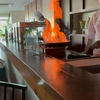 料理パフォーマンス