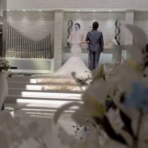 挙式会場|729254さんのアルカンシエル横浜 luxemariage（アルカンシエルグループ）の写真(2470187)