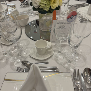 ゲストテーブル|729284さんのアルマリアン 福岡（ALMALIEN FUKUOKA）の写真(2541246)