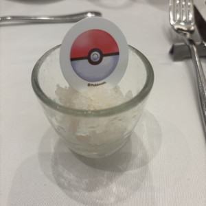 お口直しのシャーベット|729284さんのアルマリアン 福岡（ALMALIEN FUKUOKA）の写真(2541253)