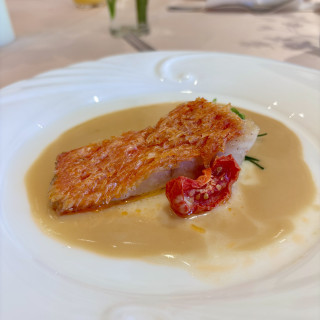 お魚料理です