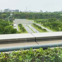 披露宴会場からの景色