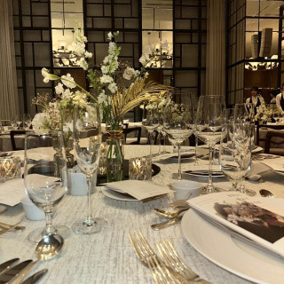 1テーブルの予算を1.2万円にした際の装飾