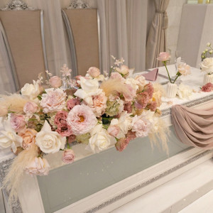 メインテーブル|729478さんのセント・ラファエロチャペル東京の写真(2621152)