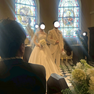 チャペル内のステンドグラス