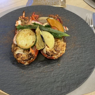 試食料理 海老