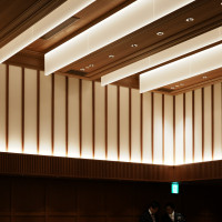 披露宴会場の天井です