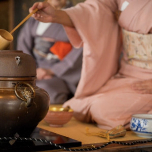 茶婚式　女将|729776さんの～明治二年創業～　丹徳庭園ウエディングの写真(2321976)