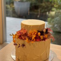 オシャレなケーキでした！