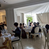 再入場。ガーデンから入場