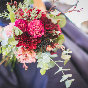 カラードレスのお花
ボルドーの色でオーダーした|729929さんのTHE NIDOM RESORT WEDDING  ニドムリゾートウエディングの写真(2323915)