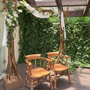 ウッドデッキ|729934さんのアールベルアンジェ チャぺル嵯峨野の写真(2513670)