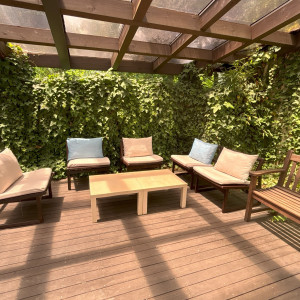 ウッドデッキ|729934さんのアールベルアンジェ チャぺル嵯峨野の写真(2513683)