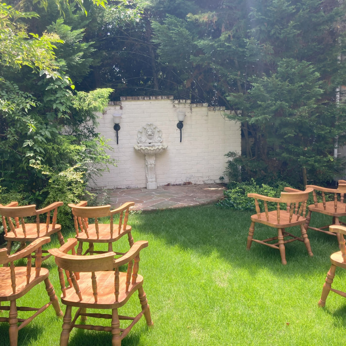 挙式もできるガーデン