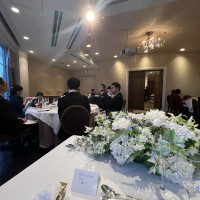 新郎新婦側からの皆んなの席