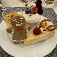 クリスマスの時期はこんな可愛いデザートのご用意があるようです