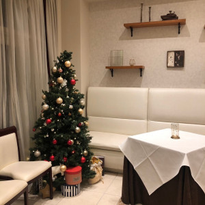 12月だったのでクリスマスツリーが飾られていました|730218さんのロザンジュイア広尾迎賓館（LOSANGEIA）の写真(2324926)