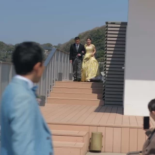 新婦入場