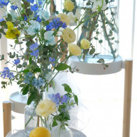 装花がイメージ通りすぎてびっくり
