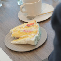 ケーキはみんなで食べました