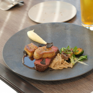 くじ引きで当たったらメインディッシュは豪華に！|730273さんのTHE HARBOR TERRACE（ザ ハーバー テラス）の写真(2434488)