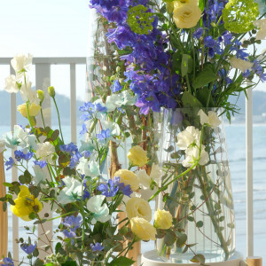 海とお花がかわいい|730273さんのTHE HARBOR TERRACE（ザ ハーバー テラス）の写真(2434497)