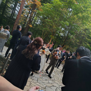 フラワーシャワー|730319さんのアネーリ軽井沢の写真(2325425)