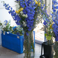 要望のテーマ通りの素敵な装花
