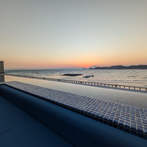 サンセットも最高|730511さんのTHE HARBOR TERRACE（ザ ハーバー テラス）の写真(2430636)