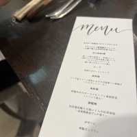 ブライダルフェア料理メニュー