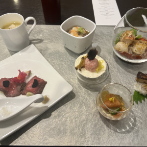 ブライダルフェアの料理|730521さんのウエディングパルコ アルジェントの写真(2553082)