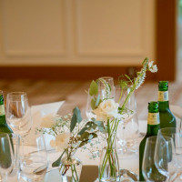 テーブルの装花