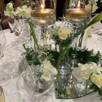 ゲストテーブル装花