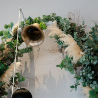 アフターセレモニーでは鐘をならしました！