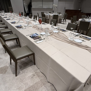 流しのテーブル（セミナーテーブル3本幅）|730708さんのホテルロイヤルクラシック大阪の写真(2586462)